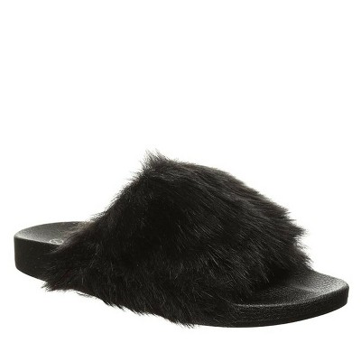 Bearpaw Women's Lucinda Slippers | Black Shag | Size 7 : Target