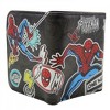 Adult Spider-Man Sticker Collage Trifold Wallet - 3 of 4