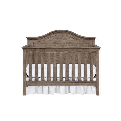 Ti Amo Catania 4 In 1 Convertible Crib, Vintage Gray Crib And Dresser