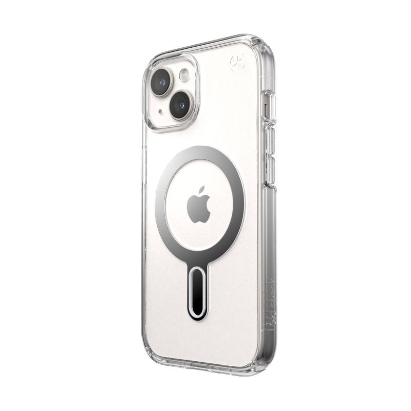 Speck Apple iPhone 15/iPhone 14/iPhone 13 Presidio Perfect Clear Case with MagSafe, 4 of 9