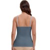 INSPIRE CHIC Women's Crisscross Lace Trim Adjustable Straps Maternity Nursing Tops Camisole Padded for Breastfeeding - 2 of 4