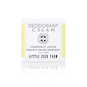 Little Seed Farm All-Natural Deodorant Cream (2.4 oz) | Aluminum-Free, Grapefruit Lemon Deodorant for Women & Men - 1 of 2