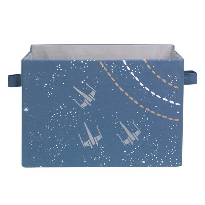 Lambs & Ivy Star Wars Galaxy Foldable/Collapsible Storage Bin/Basket Organizer