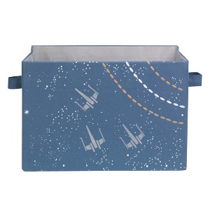 Lambs & Ivy Star Wars Galaxy Foldable/Collapsible Storage Bin/Basket Organizer - 1 of 4