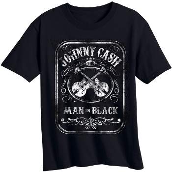 Toddler Boys' Johnny Cash Short Sleeve T-Shirt - Black