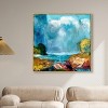 Art Remedy George Bellows - The Coming Storm Chic Coastal Wall Art Framed - 2 of 4