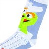 Mens Sesame Street Oscar The Grouch Crew Socks - 2 of 3