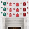 Big Dot of Happiness Christmas Pajamas - Holiday Plaid PJ Party DIY Decorations - Clothespin Garland Banner - 44 Pieces - image 3 of 4