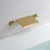 SUMERAIN Waterfall Tub Faucet Wall Mount Bathtub Faucet with  Rough-in Valve Brushed Gold Tub Filler - 4 of 4