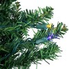 Northlight Pre-Lit Pencil Northern Balsam Fir Artificial Christmas Tree - 6' - Multi LED Lights - 4 of 4