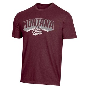 NCAA Montana Grizzlies Men's Biblend T-Shirt - 1 of 3
