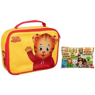 Daniel Tiger's Neighborhood - Insulated Durable Lunch Bag Sleeve Kit with Ice Pack (Daniel Tiger: Yellow)