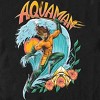 Men's Aquaman and the Lost Kingdom Retro Action Pose T-Shirt - image 2 of 4