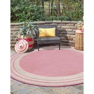 Unique Loom  Aruba Outdoor Tanki Area Rug - 1 of 4