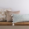 Cozette Diamond Decorative Pillow Beige - Levtex Home - 2 of 3