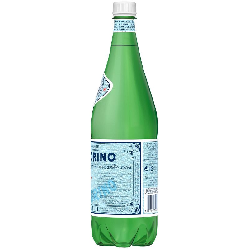 S.Pellegrino Sparkling Natural Mineral Water - 33.8 fl oz., 3 of 6