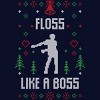Junior's Design By Humans ugly christmas sweater By shirtpublic T-Shirt - 2 of 3