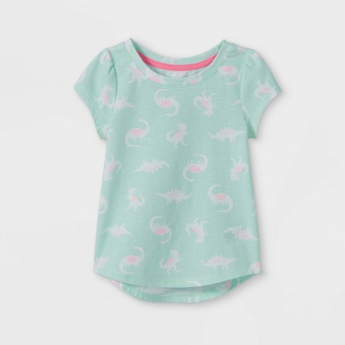 Coralup Kids Boys Short Sleeve Dinosaur T-Shirt Toddler Baby Summer Cotton Tops 18Months-7Years
