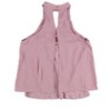 bar III Womens Keyhole Cold Shoulder Blouse, Pink, X-Large - 2 of 2