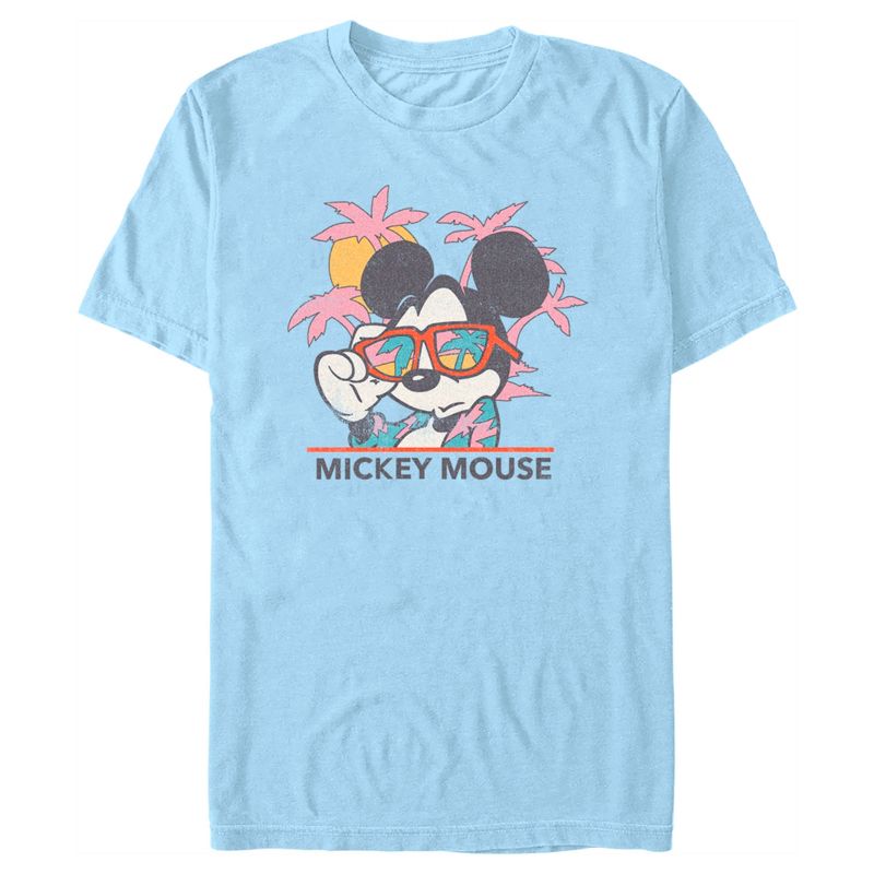 Men's Mickey & Friends Beach Ready Mickey Mouse T-Shirt, 1 of 5