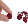 Unique Bargains DIY Craft Metal Shank Cotton Covered Round Sewing Buttons 20 Pcs - 4 of 4