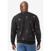 KingSize Men's Big & Tall Graphic Fleece Sweatshirt - image 3 of 4