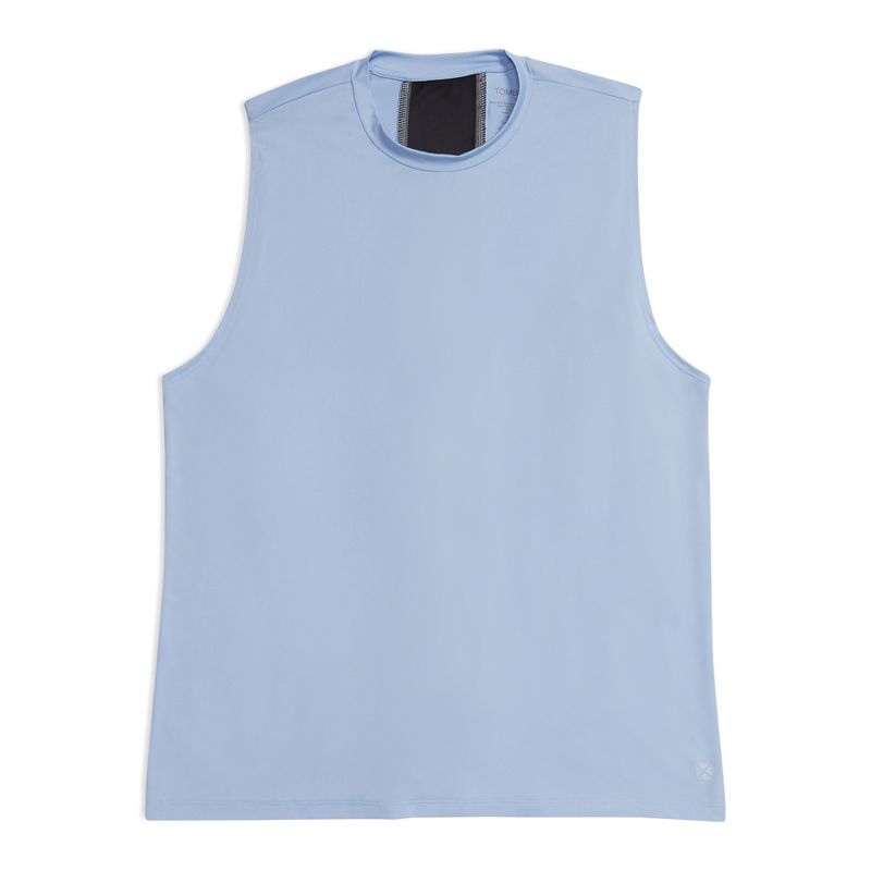 TomboyX Athletic Tank, Sleeveless Low Arm Opening, Mesh Panel Back (XS-6X), 3 of 8