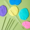 Juvale 12 Pack Plastic Dowel Rods for DIY Projects, Clear Acrylic Sticks for Party Decorations (0.25x12") - 3 of 4