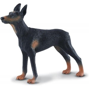 Breyer Animal Creations CollectA Cats & Dogs Collection Miniature Figure | Doberman Pinscher - 1 of 1