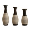 Floor Standing Vases Set of 3, PVC Decorative Vase, Hallway Corner Decor Standing Vases, 27/23/19 Inch Oversized Flower Vases for Fireplace Office - 4 of 4