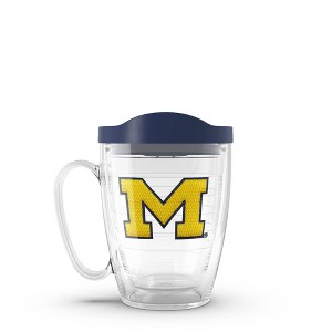 NCAA Michigan UM Wolverines 16oz Primary Logo Classic Mug - 1 of 4