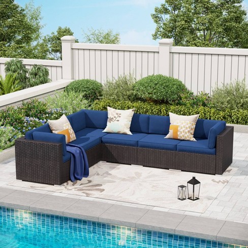 Rattan settee online set