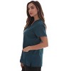 Just Love Solid Scrub Top for Women with Pockets and V-Neck - Comfortable and Professional Medical Uniform - 2 of 3