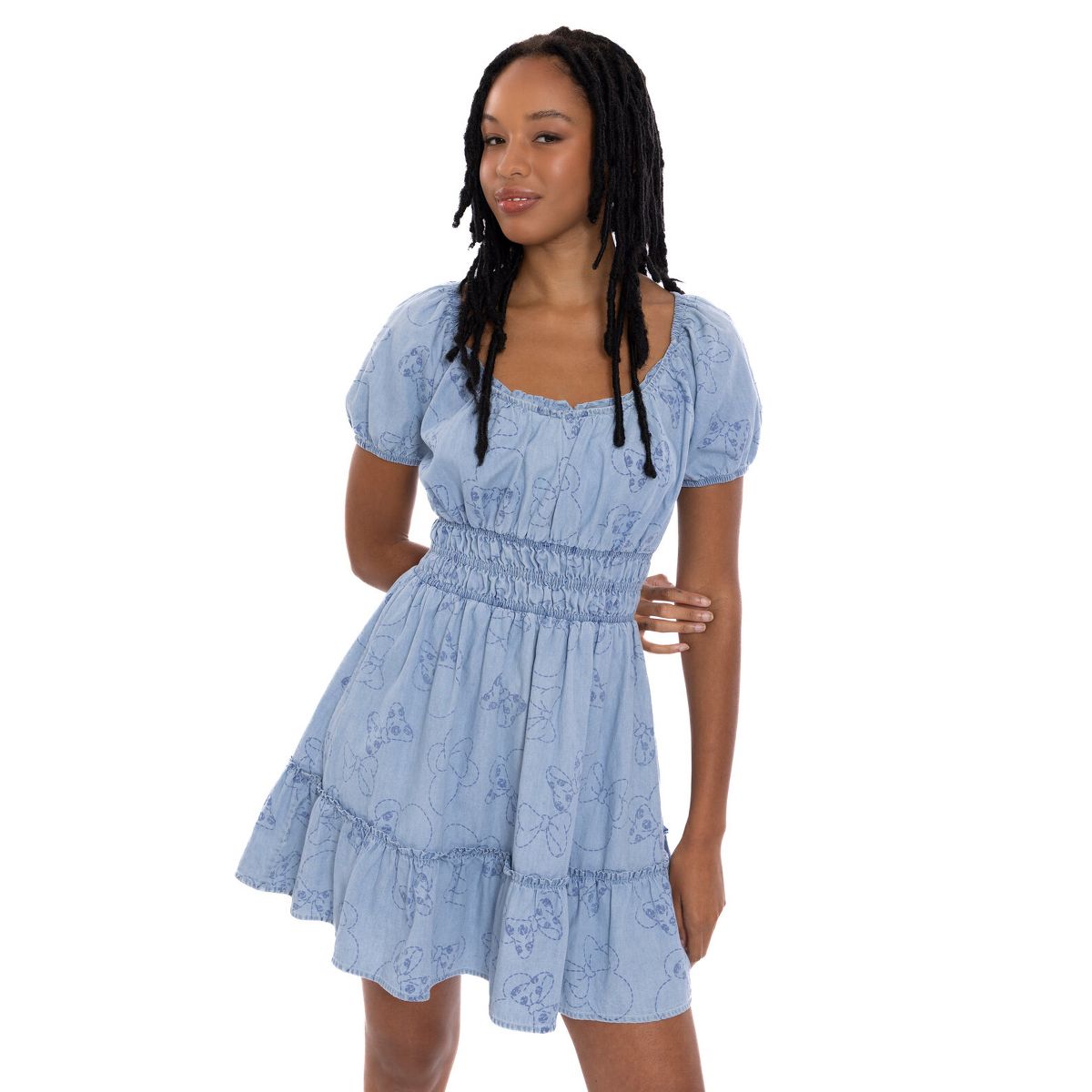 Disney Minnie Mouse Women's Denim Dress - thumbnail 3