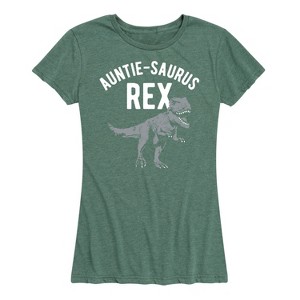 Women's - Instant Message - Auntie-Saurus Short Sleeve Graphic T-Shirt - 1 of 4