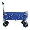 Grungis Folding Wagon Cart with Drink Holders,All-Terrain Shopping Cart with Wheels,Utility Cart for Camping,Shopping - 2 of 4