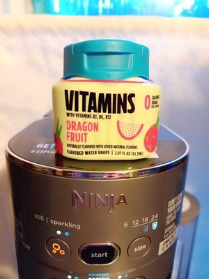 Ninja Sweetened Dragon Fruit Thirsti Vitamins Flavored Water Drops/3pk  Wcfdgftam : Target