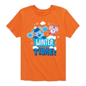 Boys' - Blue's Clues & You! - Winter Time Short Sleeve Graphic T-Shirt - 1 of 4
