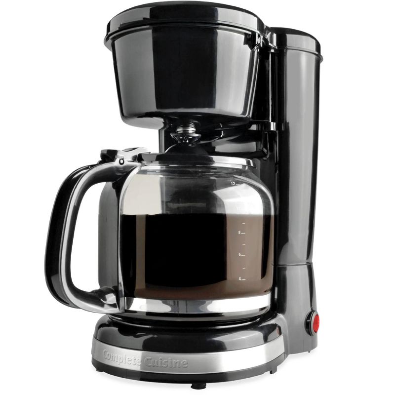 Complete Cuisine CC-1203-12C 12-Cup Stainless-Steel Coffee Maker, 1 of 7