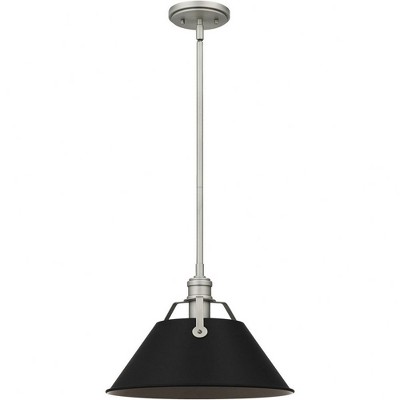 Quoizel Lighting Jessup 1 - Light Pendant in  Antique Nickel