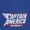 Marvel Universe Captain America A Logo Blue Snapback Hat-OSFA - 2 of 4