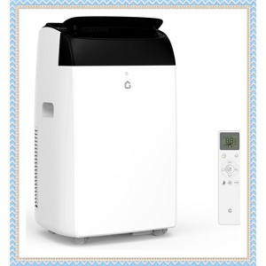 14000 BTU 3-in-1 Portable Air Conditioner with Dehumidifier & Fan - Cools Rooms up to 750 Sq. Ft ¨C Quiet Operation, Remote Control, White - 1 of 4