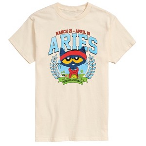 Men's - Pete the Cat - Aries -Kids Men's Short Sleeve Graphic T-Shirt Short Sleeve Graphic T-Shirt - 1 of 4