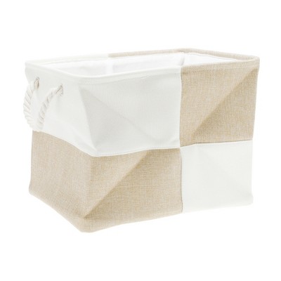 Unique Bargains Foldable Square Laundry Basket 15.75"x11.81"x11.81" 1 Pc