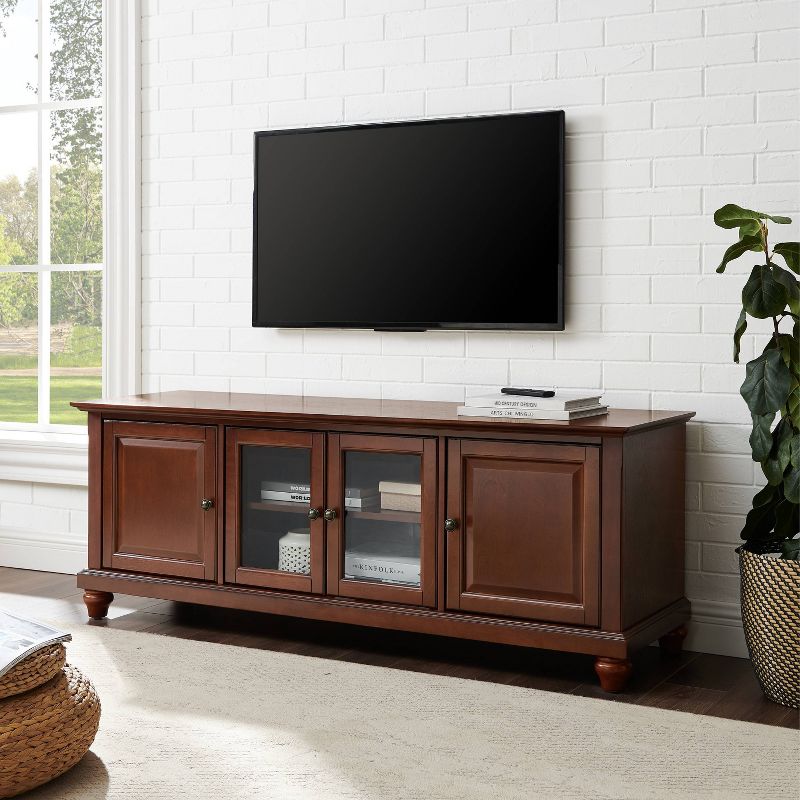 Cambridge TV Stand for TVs up to 60&#34; Dark Red - Crosley, 6 of 14