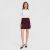 Women's Quilted Mini A-Line Skirt - A New Day™ - 4 of 4