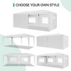 Flat Roof Awning 10'x 20',BLOCK UV UPF 50+℉,WATERPROOF clothBlocks 99% of Rain,for Wedding/Events/Patio/Beach/Party/Market/ - 3 of 4