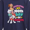 Boys' - Paw Patrol - Celebrating 100Th Day Of School Long Sleeve Graphic T-Shirt - 2 of 4