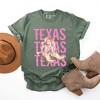 Simply Sage Market Women's Coquette Texas Cowgirl Boots Short Sleeve Garment Dyed Tee - 3 of 3