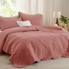 Pre-Washed Bedspread Bedding Sets Ultra Soft Coverlet Quilted Bedding for All Seasons - 2 of 4